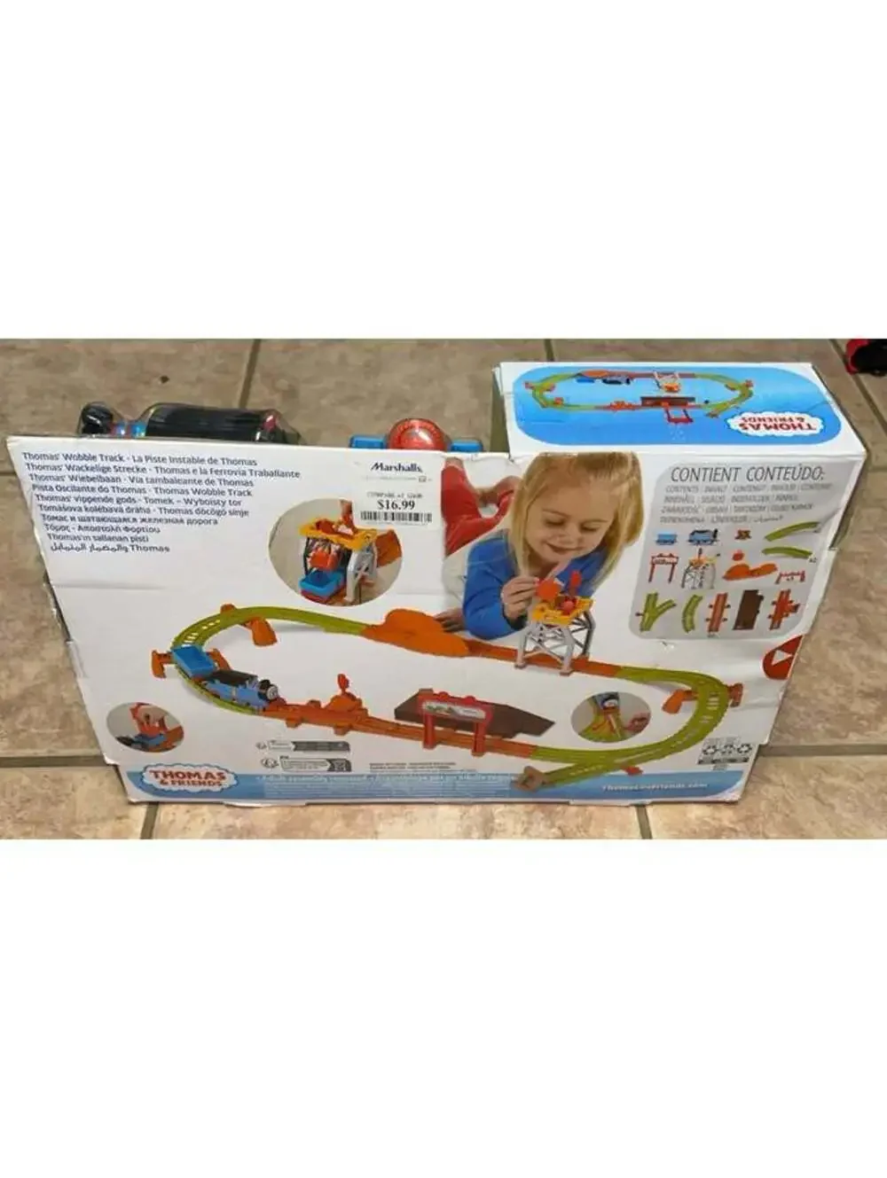 Thomas & Friends Motorized Thomas Wobble Track Playset NEW Fisher-Price
